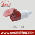 5pin Mobile Socket 16A/32A IP44 Red 415VDC Industrial Coupler